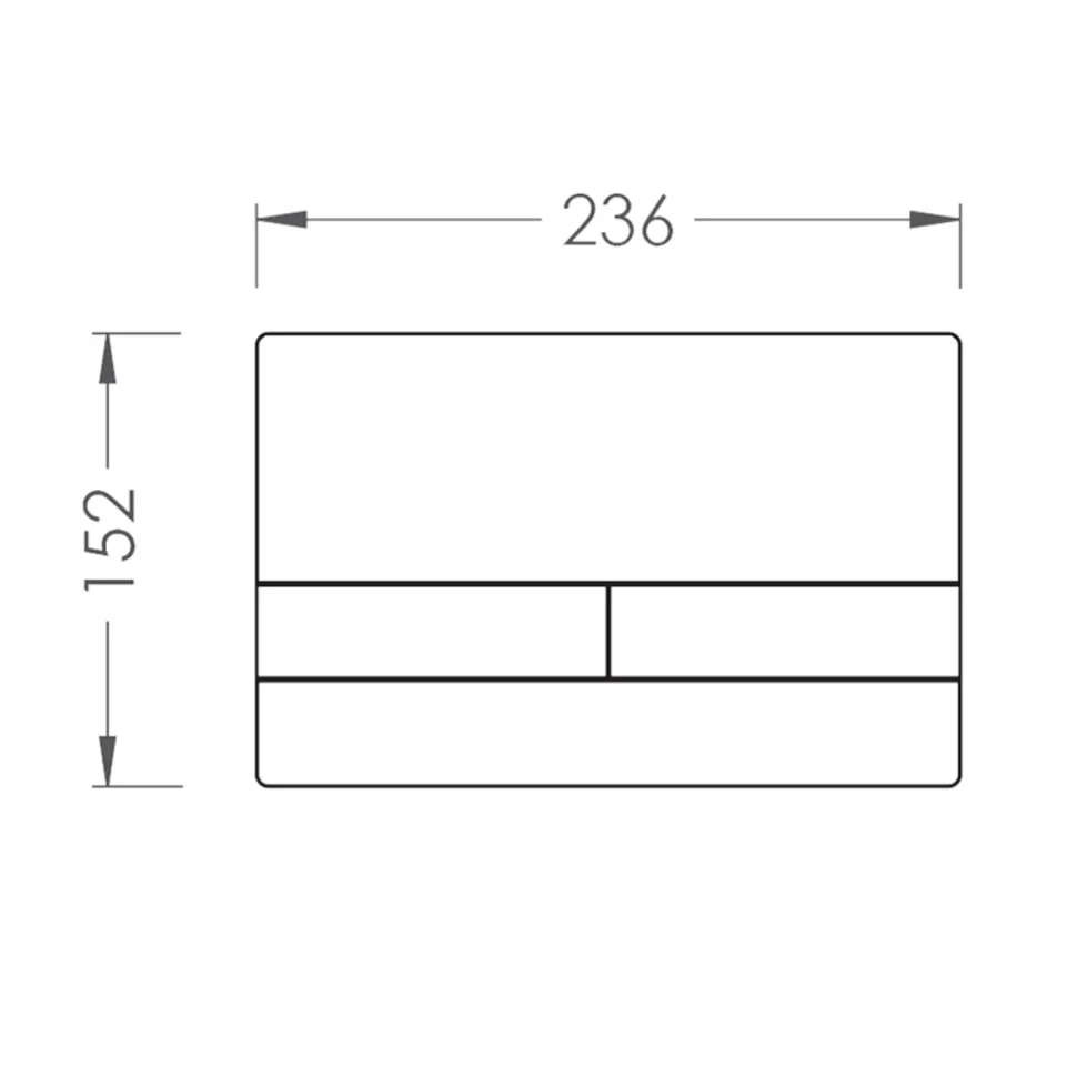 Abacus Edge Flush Plate