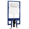 Abacus 90mm Slimline WC Frame with Dual Flush Cistern