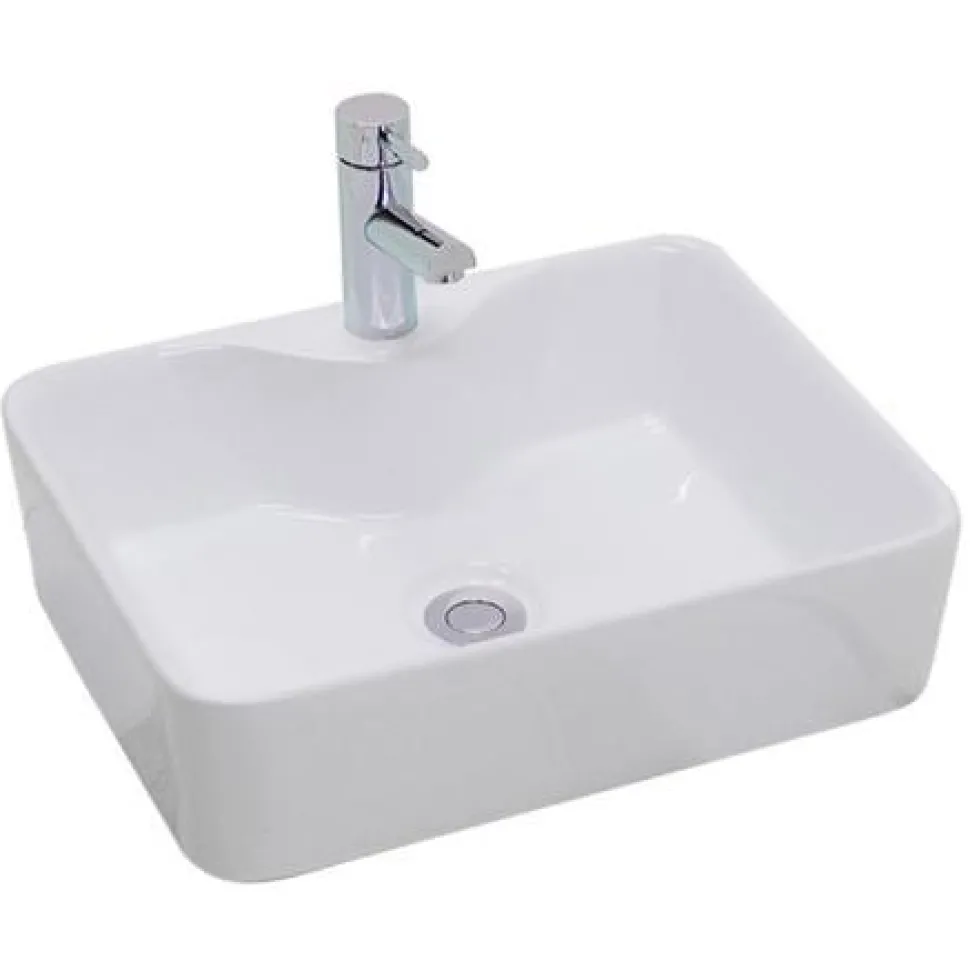 Alana 485mm Rectangular Countertop Basin