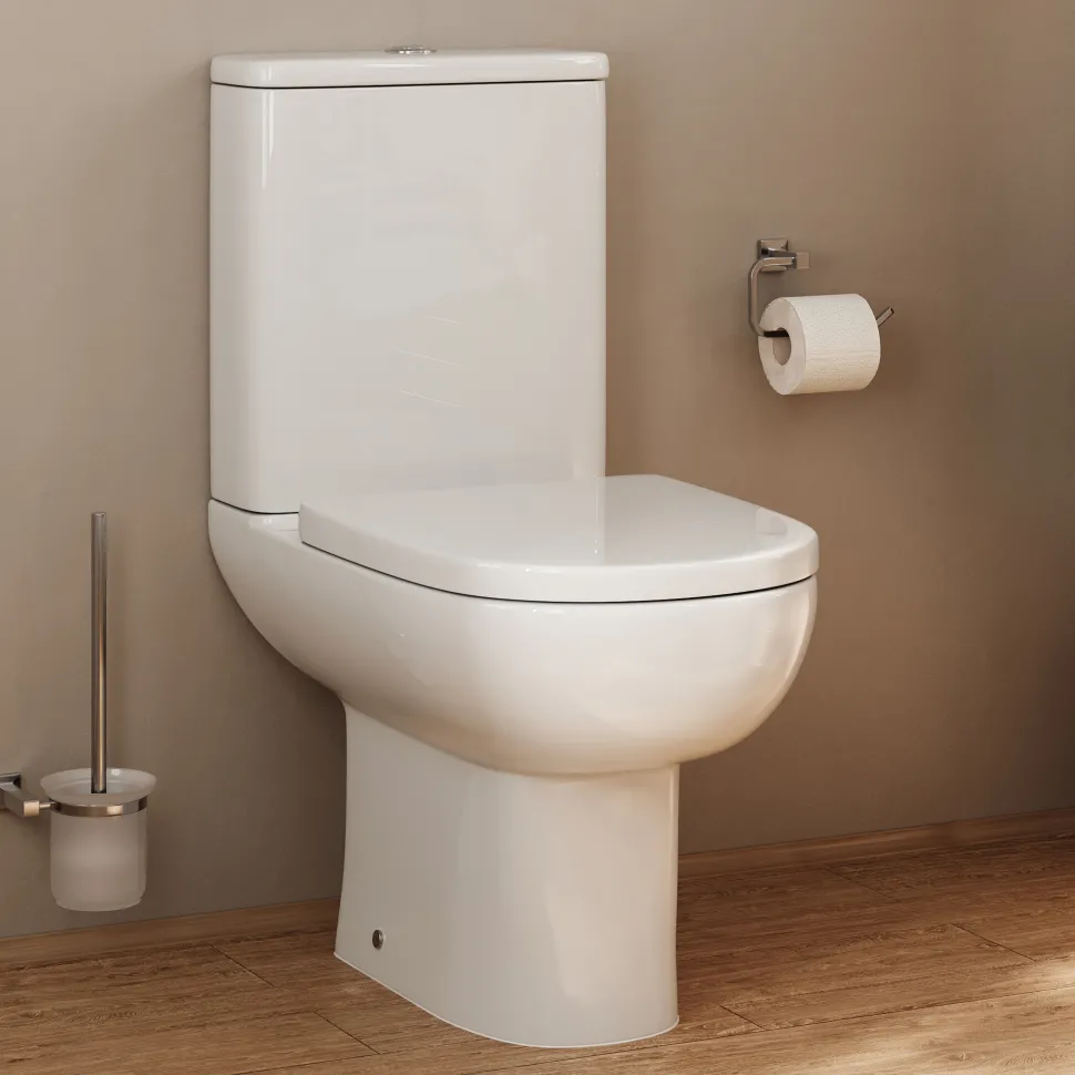 Anderson Rimless Toilet & Basin Bathroom Suite