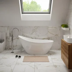 Andreia Acrylic White Freestanding Bath - 1500 x 720mm