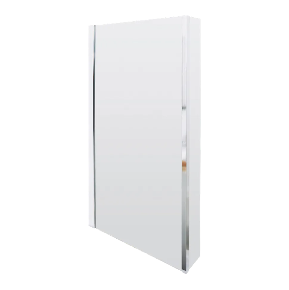 Armourcast Reinforced L Shape Single Ended Bath with Panel & Shower Screen - 1700 x 700