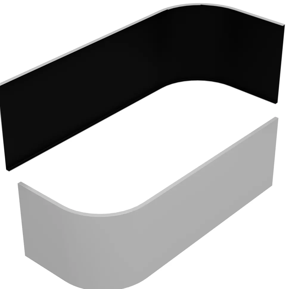 Armourcast Reinforced 1700mm J-Shaped Bath Panel