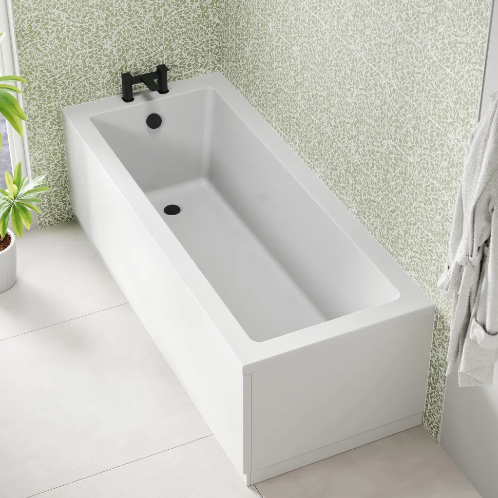 Armourcast Reinforced Straight Single Ended Bath