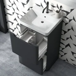 Ava 500mm Floorstanding Vanity Unit & Basin