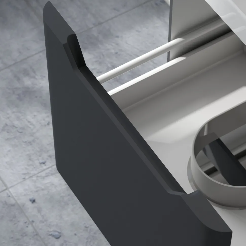 Ava 500mm Floorstanding Vanity Unit & Basin