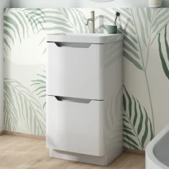 Ava 500mm Floorstanding Vanity Unit & Basin
