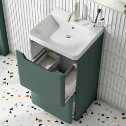 Ava 500mm Floorstanding Vanity Unit & Basin