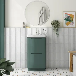 Ava 500mm Floorstanding Vanity Unit & Basin