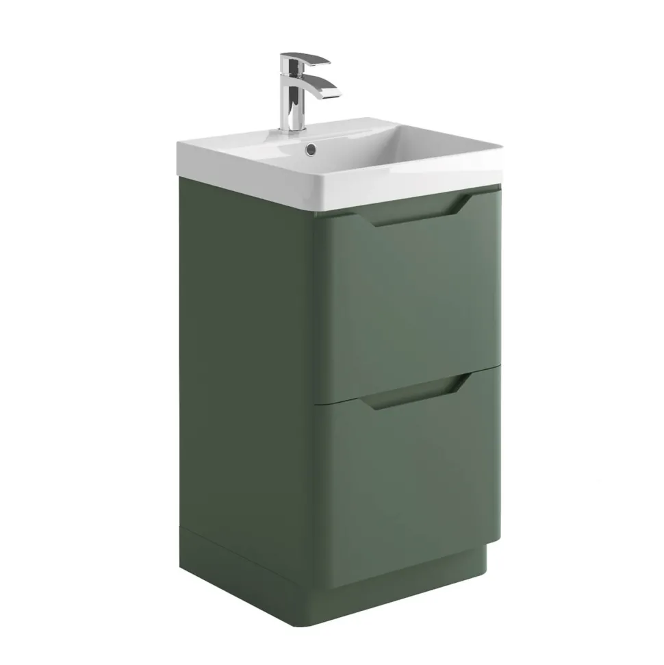 Ava 500mm Floorstanding Vanity Unit & Basin