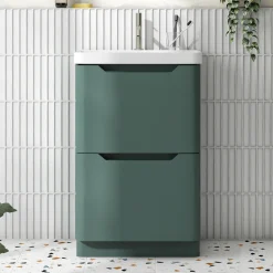 Ava 600mm Floorstanding Vanity Unit & Basin