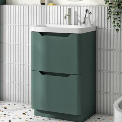 Ava 600mm Floorstanding Vanity Unit & Basin