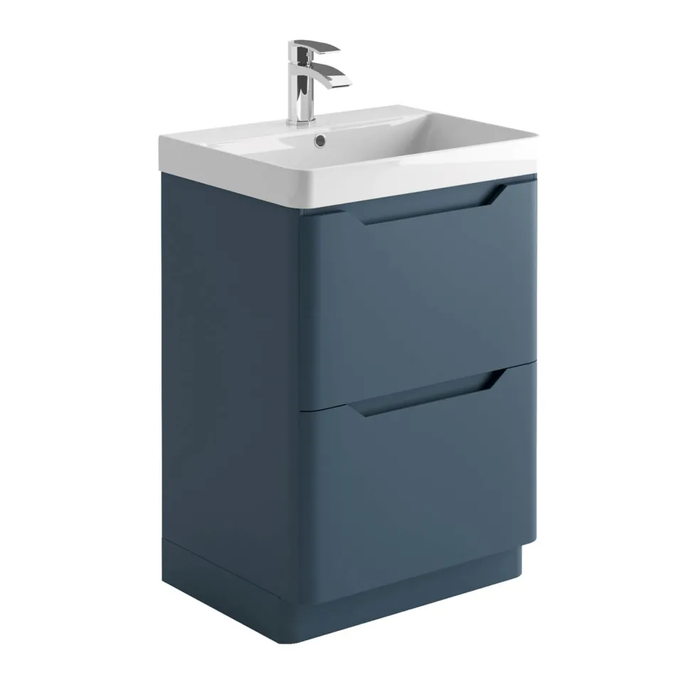 Ava 600mm Floorstanding Vanity Unit & Basin