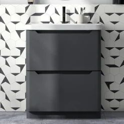 Ava 800mm Floorstanding Vanity Unit & Basin