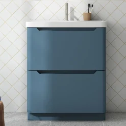 Ava 800mm Floorstanding Vanity Unit & Basin