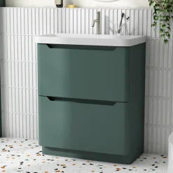 Ava 800mm Floorstanding Vanity Unit & Basin