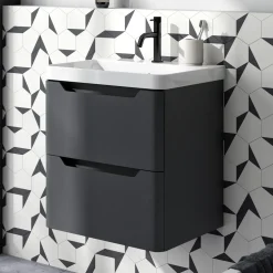 Ava 600mm Wall Hung Vanity Unit & Basin