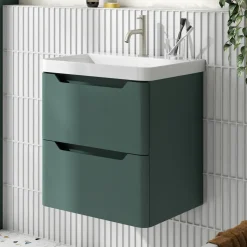 Ava 600mm Wall Hung Vanity Unit & Basin