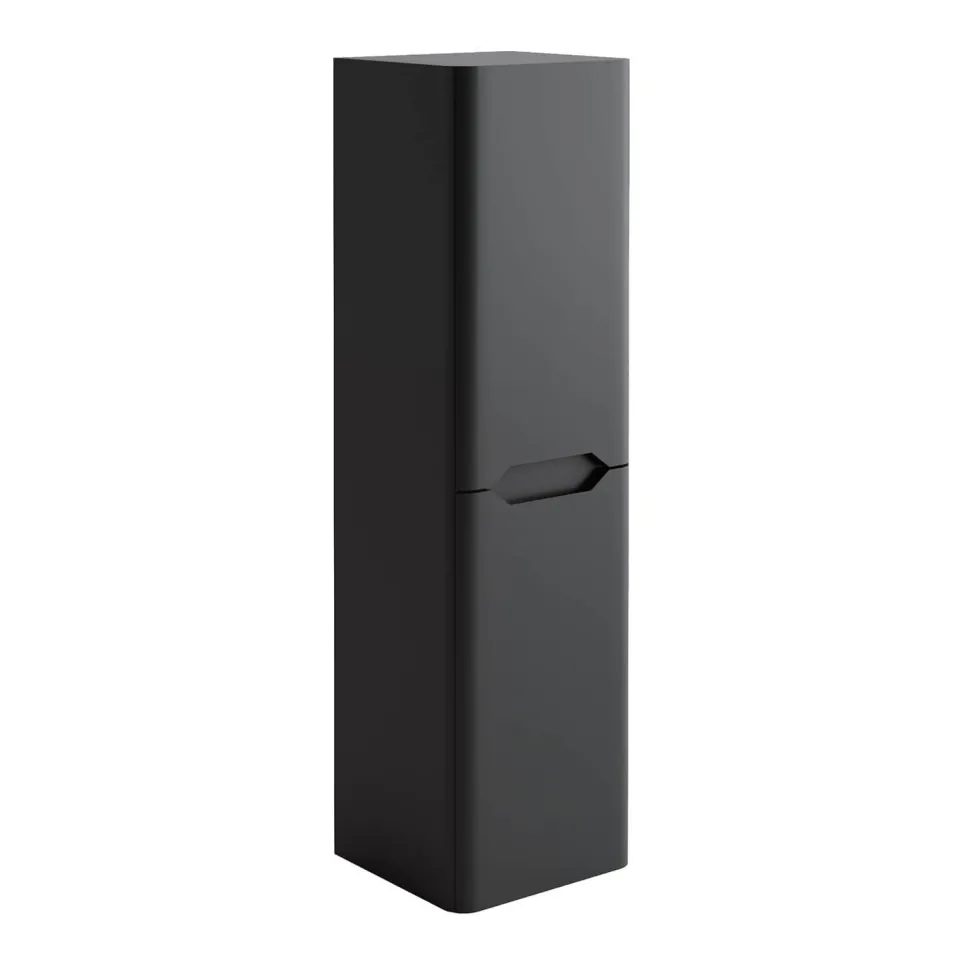 Ava 1400mm Wall Mounted Tall Storage Cabinet
