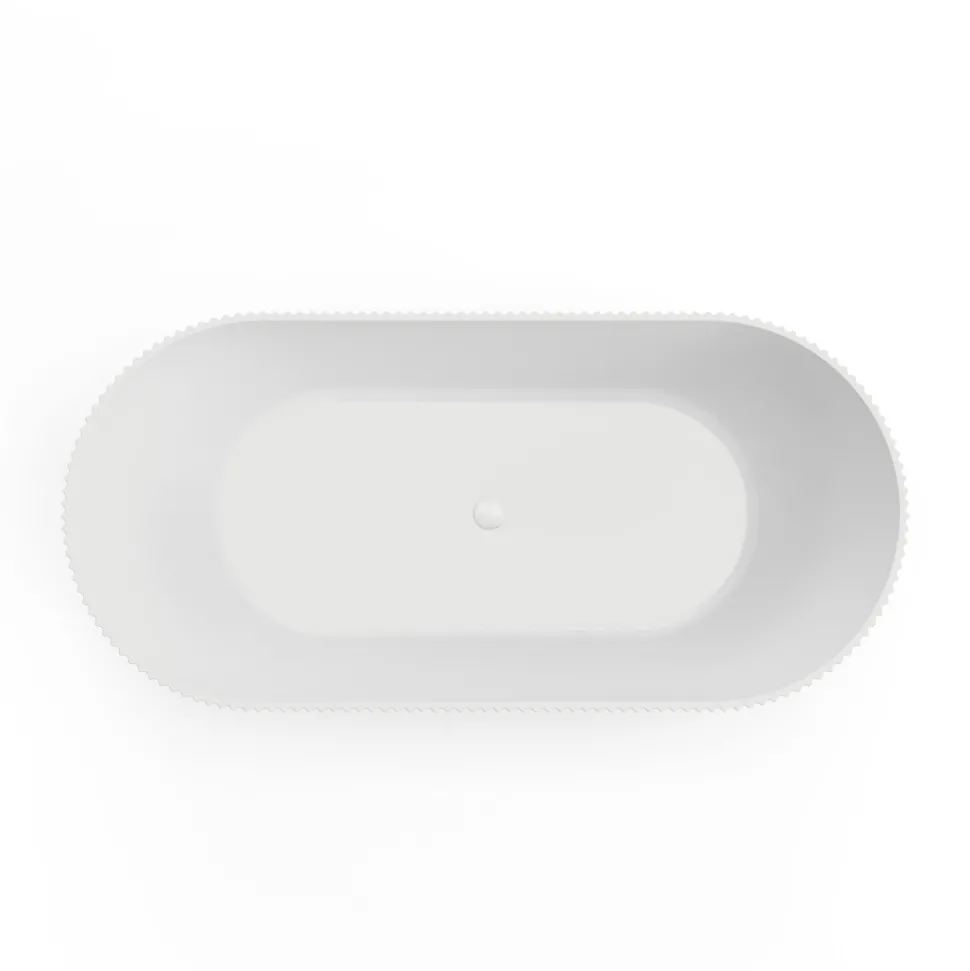 Billy Fluted Freestanding Bath - 1700 x 800mm