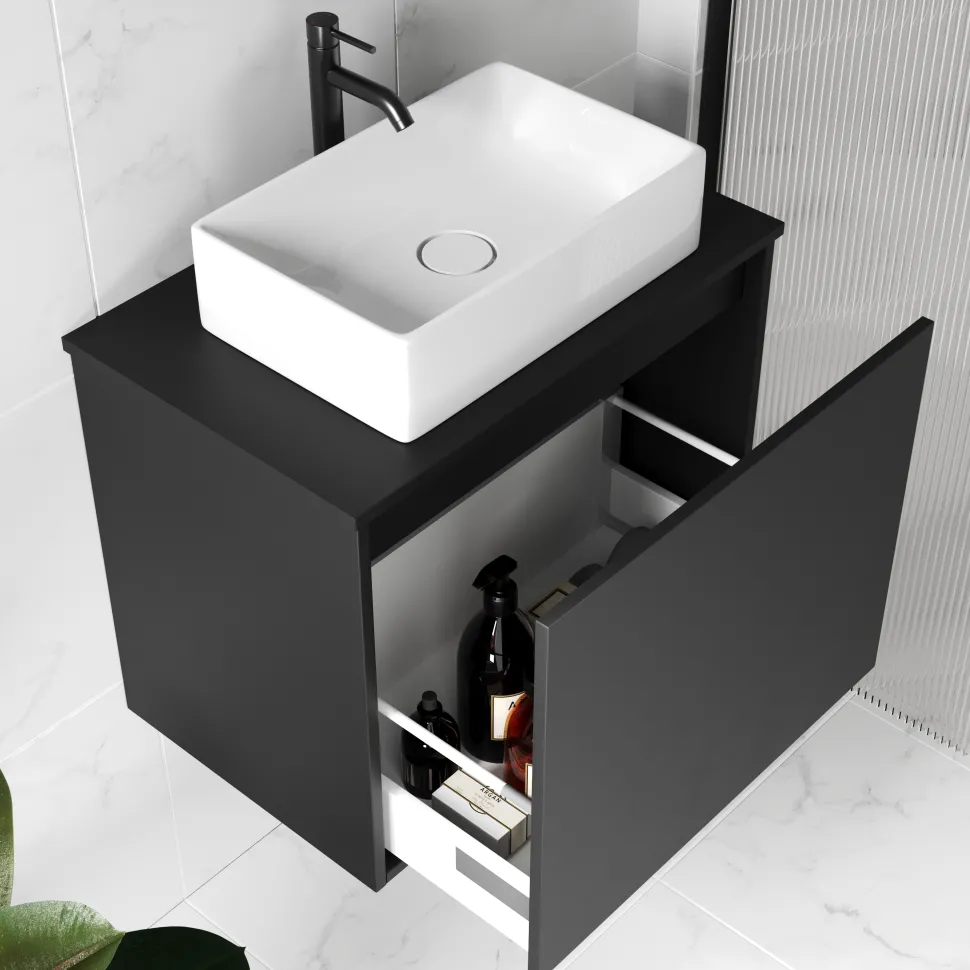 Billy 600mm Wall Hung Vanity Unit & Countertop