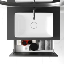 Billy 600mm Wall Hung Vanity Unit & Countertop