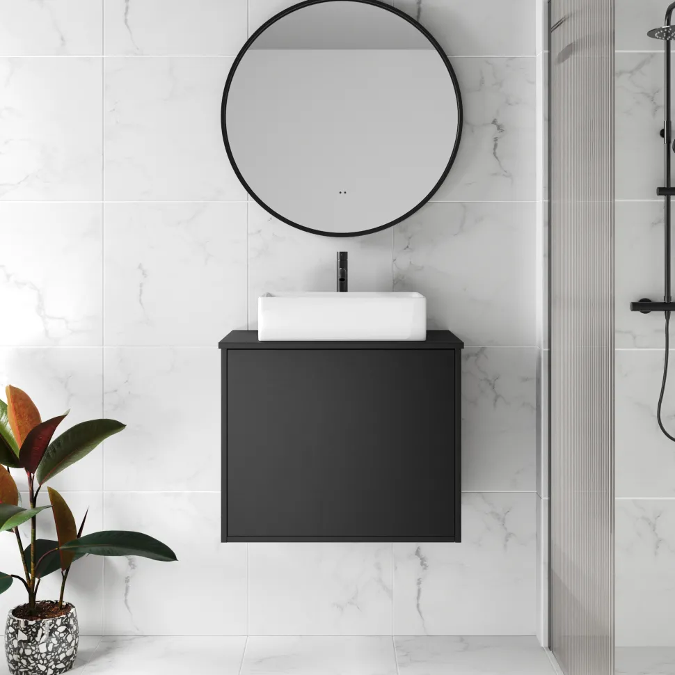 Billy 600mm Wall Hung Vanity Unit & Countertop