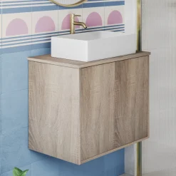 Billy 600mm Wall Hung Vanity Unit & Countertop