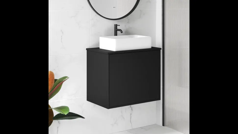 Billy 600mm Wall Hung Vanity Unit & Countertop
