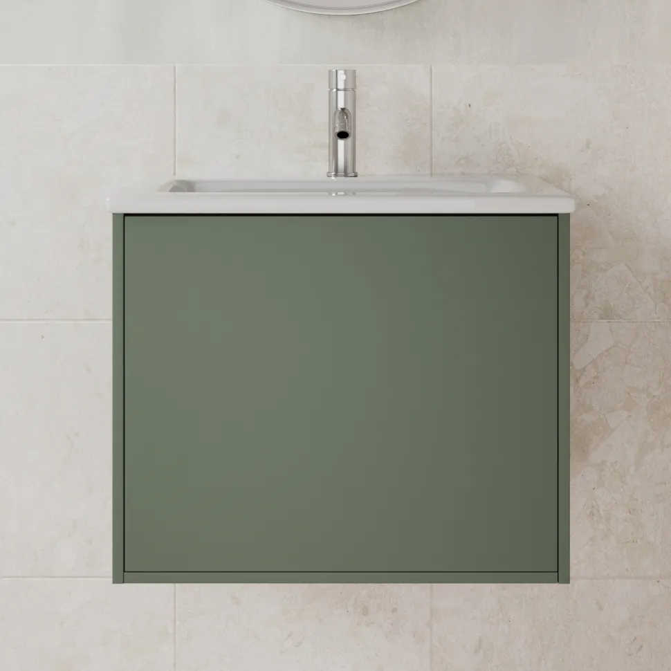Billy 600mm Wall Hung Vanity Unit & Basin