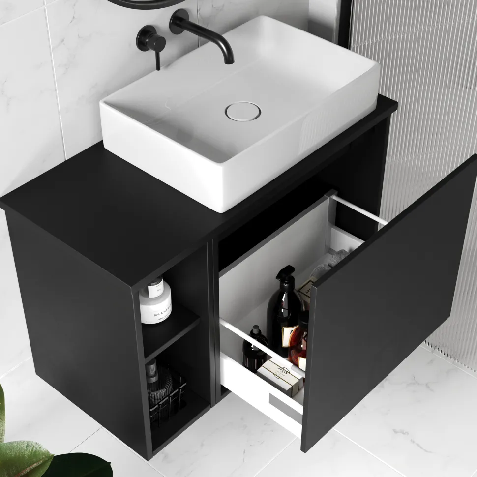 Billy 800mm Wall Hung Vanity Unit & Countertop