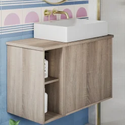 Billy 800mm Wall Hung Vanity Unit & Countertop