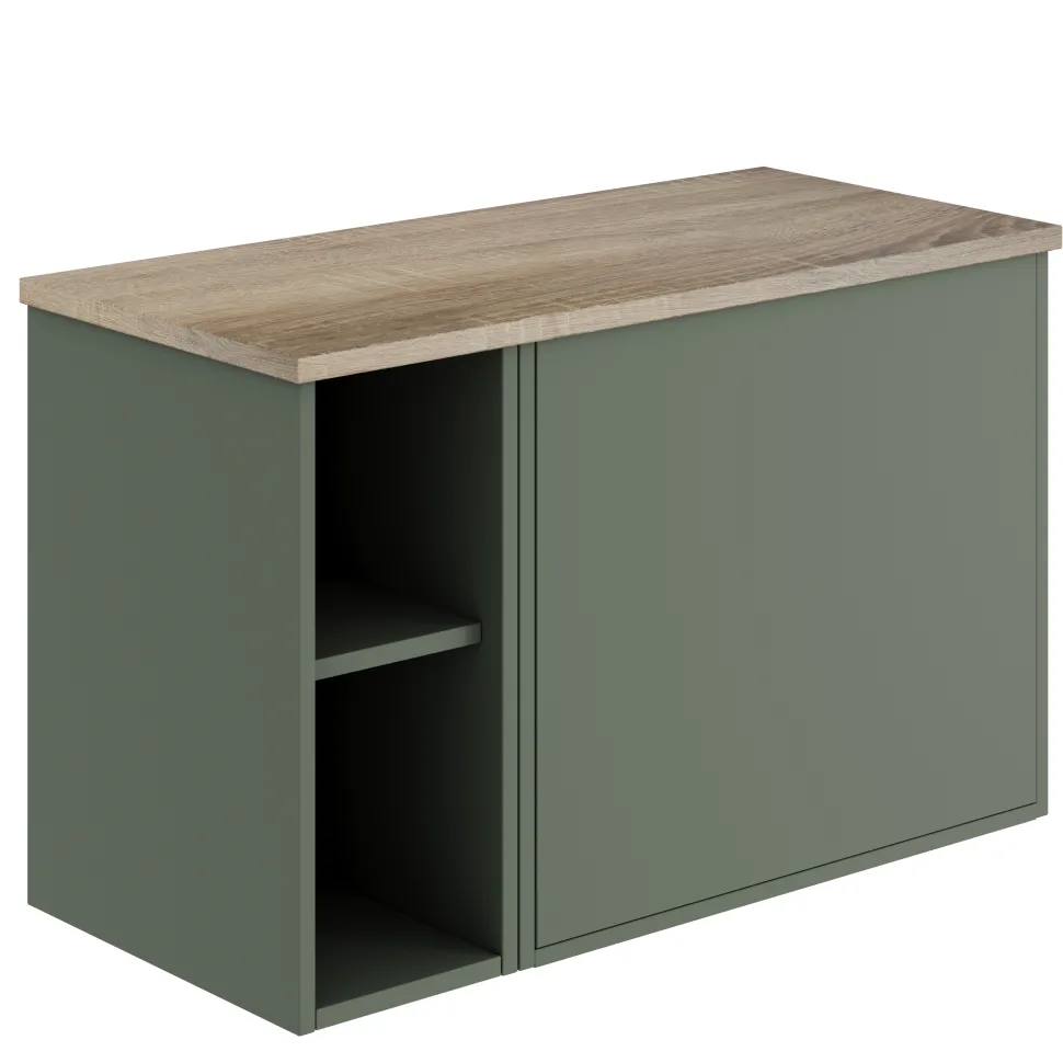 Billy 800mm Wall Hung Vanity Unit & Countertop