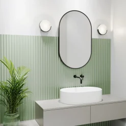 Billy Oval Framed Mirror - 500 x 800mm