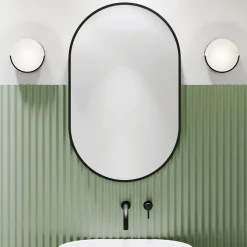 Billy Oval Framed Mirror - 500 x 800mm