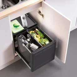 Blanco Botton Pro 26 litre 2 Container Waste Organiser for 450mm Kitchen Cabinets