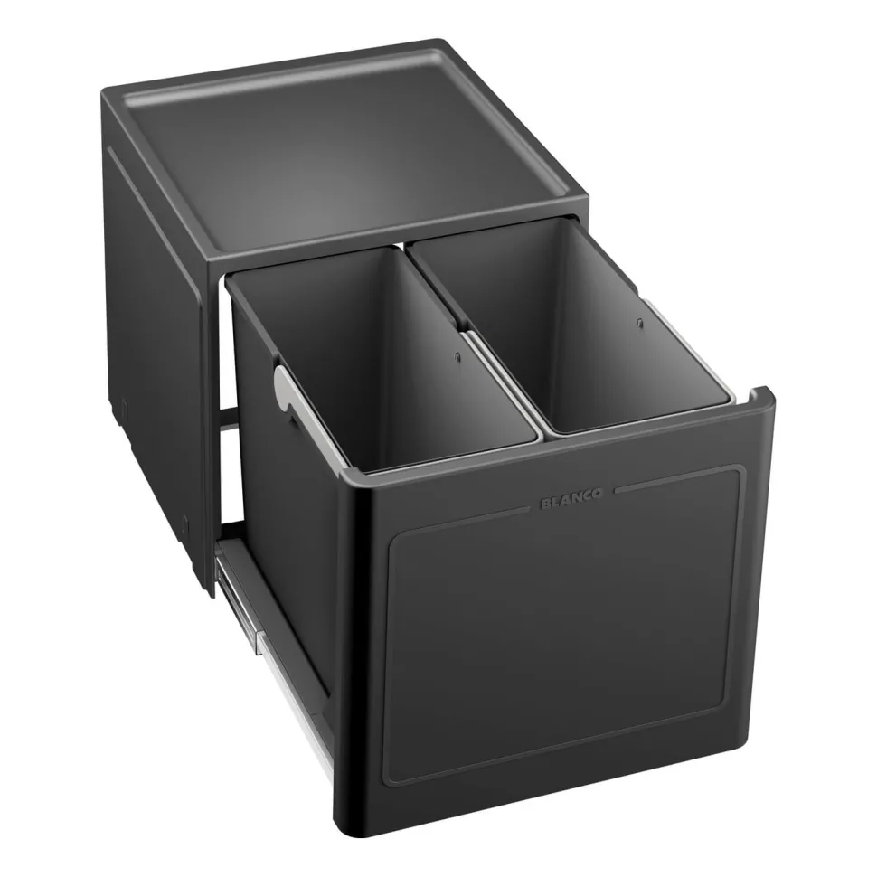 Blanco Botton Pro 26 litre 2 Container Waste Organiser for 450mm Kitchen Cabinets