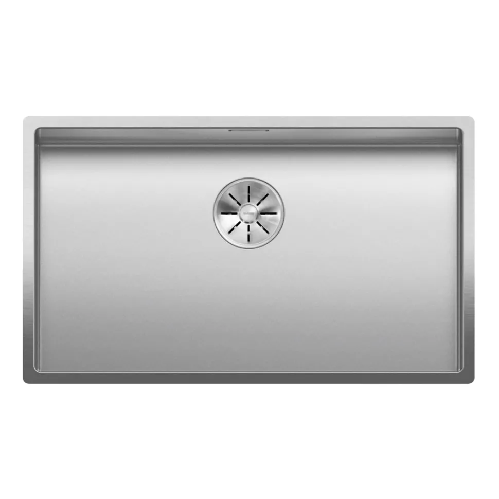 Blanco Claron Extra Large 1 Bowl Undermount Durinox Stainless Steel Kitchen Sink & Waste - 740 x 440mm