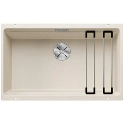 Blanco Etagon 700-U Extra Large 1 Bowl Silgranit Composite Undermount Kitchen Sink & Waste - 730 x 460mm