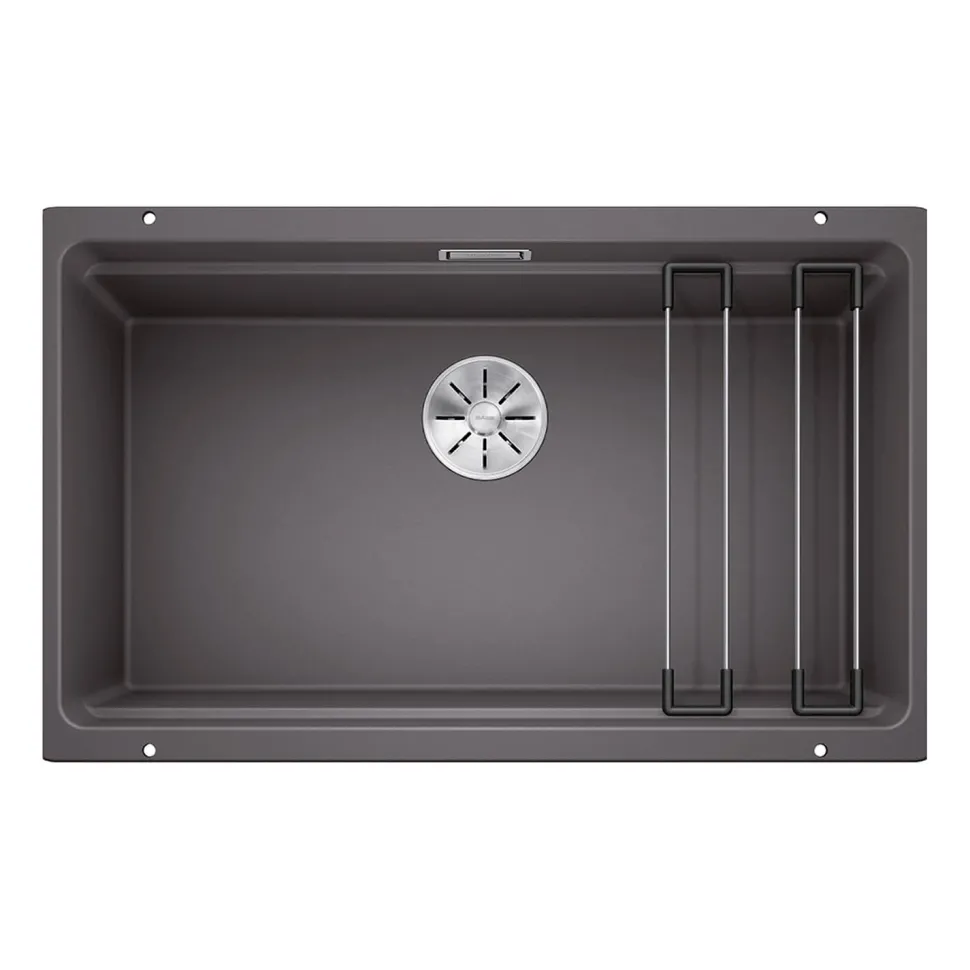 Blanco Etagon 700-U Extra Large 1 Bowl Silgranit Composite Undermount Kitchen Sink & Waste - 730 x 460mm