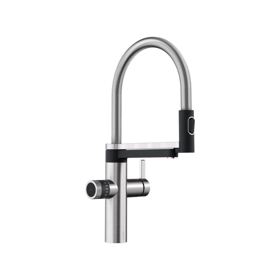 Blanco Evol-S Pro 4-in-1 Smart Measure Mono Kitchen Mixer Tap with Dual Spray