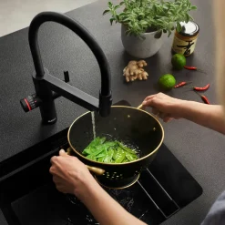 Blanco Evol-S Pro 4-in-1 Smart Measure Mono Kitchen Mixer Tap with Dual Spray
