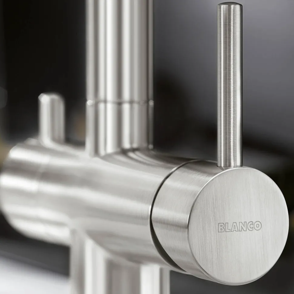 Blanco Fontas-S II 3-in-1 Warm, Cold and Filtered Cold Water Mono Pull Out Kitchen Mixer Tap