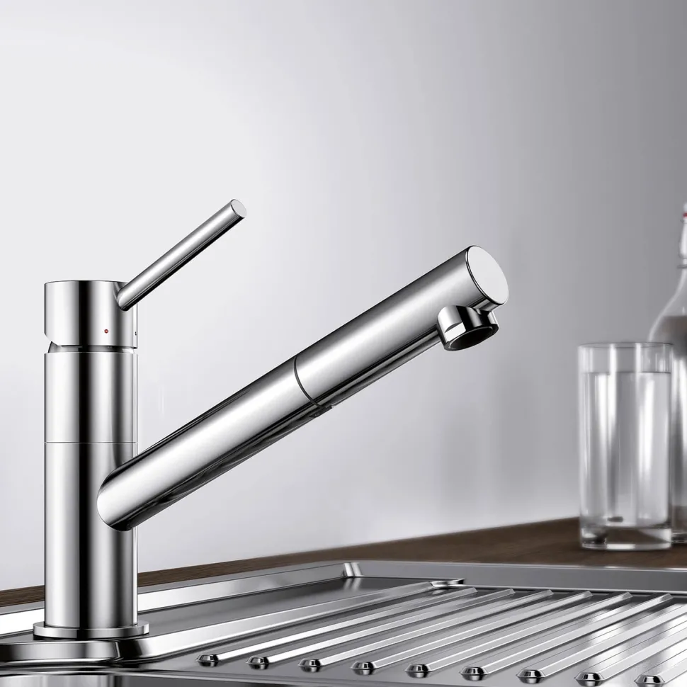 Blanco Kano-S Single Lever Mono Pull Out Kitchen Mixer Tap