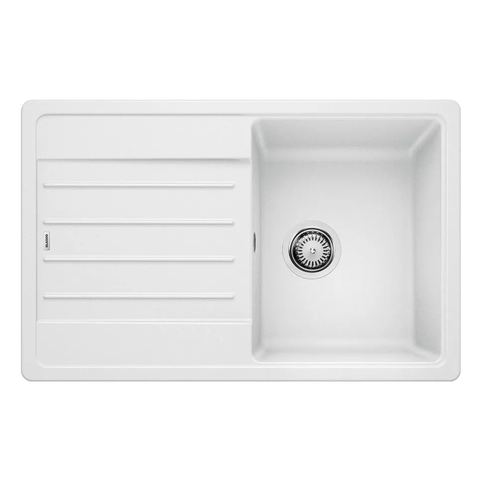 Blanco Legra 45 S Compact 1 Bowl Silgranit Composite Kitchen Sink & Waste with Reversible Drainer - 780 x 500mm