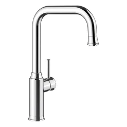 Blanco Livia-S Single Lever Mono Pull Out Mono Kitchen Mixer Tap - Chrome