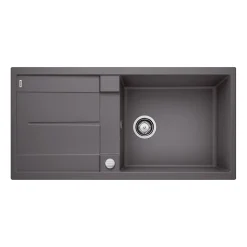 Blanco Metra XL 6 S 1 Bowl Inset Silgranit Composite Kitchen Sink & Waste with Reversible Drainer - 1000 x 500mm