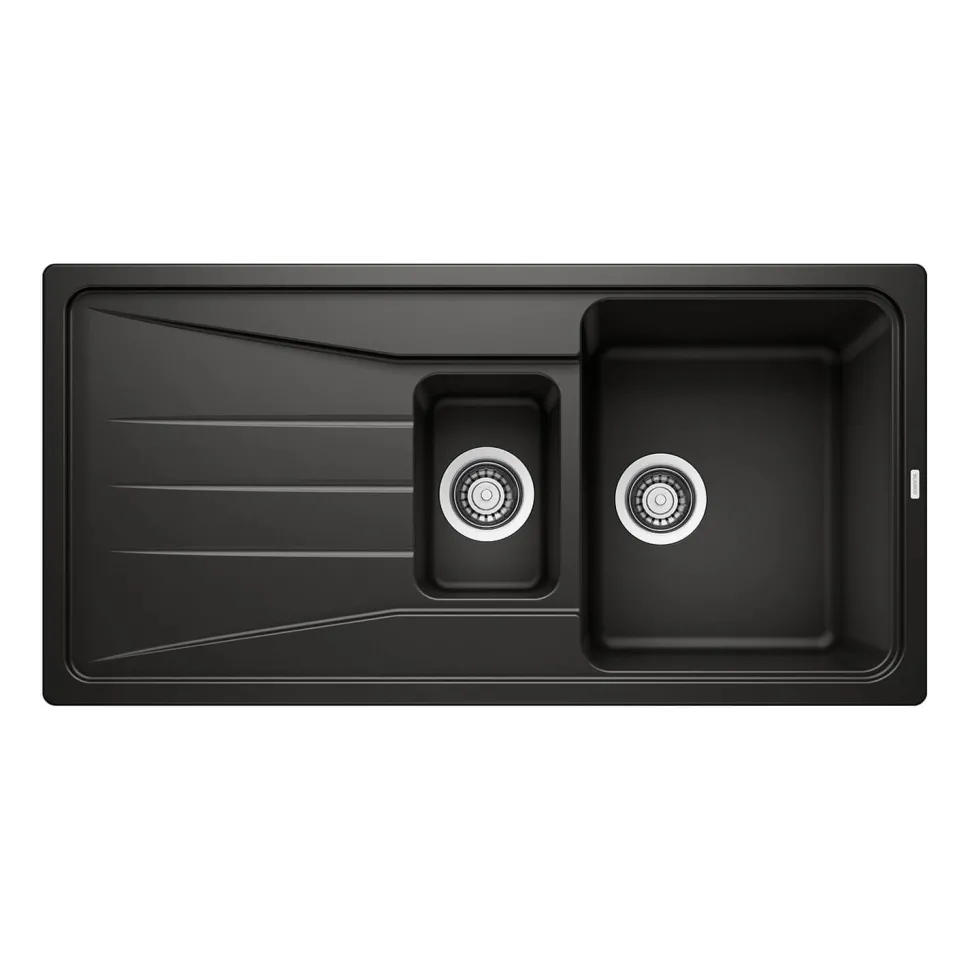 Blanco Sona 6 S 1.5 Bowl Inset Silgranit Composite Kitchen Sink & Waste with Reversible Drainer - 1000 x 500mm