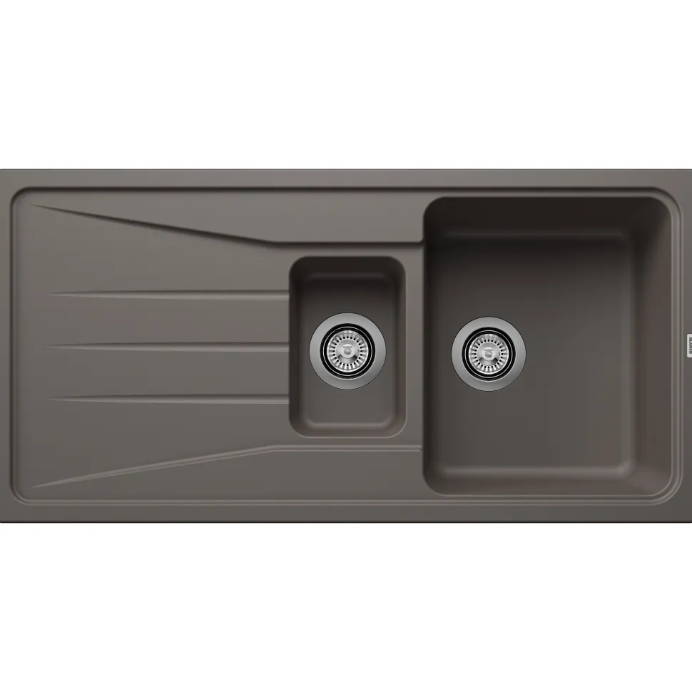 Blanco Sona 6 S 1.5 Bowl Inset Silgranit Composite Kitchen Sink & Waste with Reversible Drainer - 1000 x 500mm