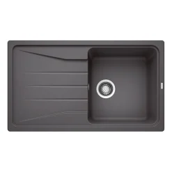 Blanco Sona 5 S Compact 1 Bowl Inset Silgranit Composite Kitchen Sink & Waste with Reversible Drainer - 860 x 500mm